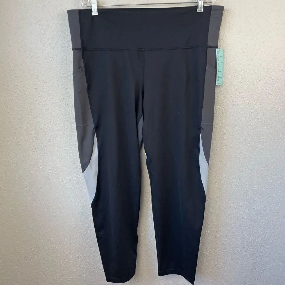 NWT Ideology 7/8 Length High Waisted Leggings Size XXL